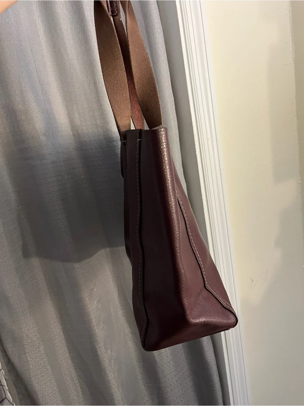 Coach Derby Oxblood Leather Tote Bag